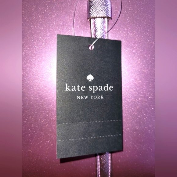 Kate Spade Purple Handbag/crossbody NWT R $329 - Picture 7 of 8